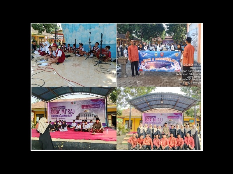 KEGIATAN  MEMPERINGATI ISRA' MI'RAJ NABI MUHAMMAD SAW.